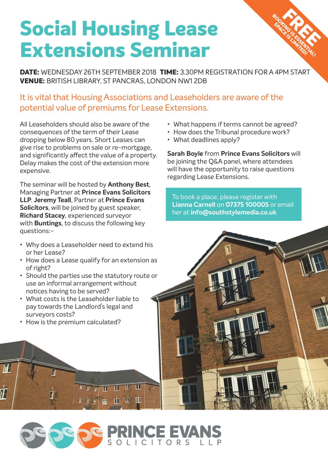 Social Housing Lease Extensions Seminar