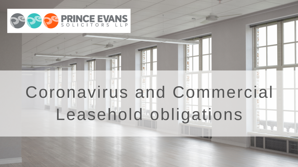Coronavirus and Commercial Leasehold obligations