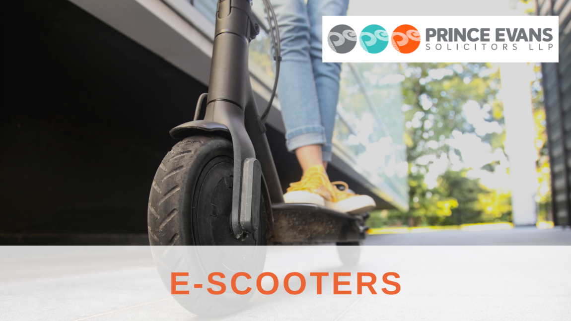E-SCOOTERS AND PERSONAL INJURY CLAIMS