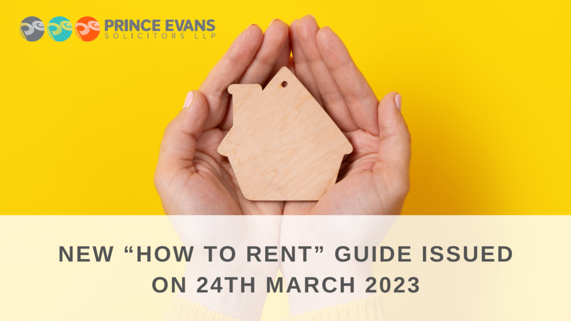 NEW “HOW TO RENT” GUIDE ISSUED ON 24th March 2023
